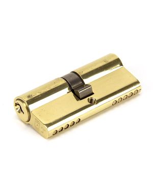 Lacquered Brass 35/35 Euro Cylinder