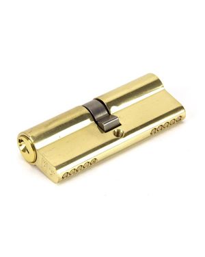 Lacquered Brass 40/40 Euro Cylinder