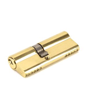 Lacquered Brass 35/45 Euro Cylinder