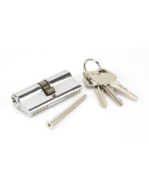 Polished Chrome 35/35 Euro Cylinder