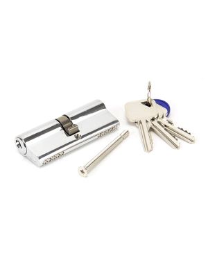 Polished Chrome 40/40 Euro Cylinder