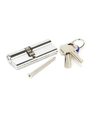 Polished Chrome 35/45 Euro Cylinder
