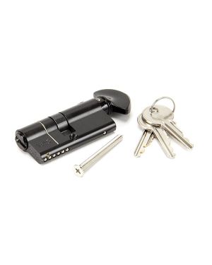 Black 30/35T 6pin Euro Cylinder/Thumbturn
