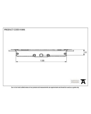 BZP Excal - Gearbox 22mm Backset (No Claws)