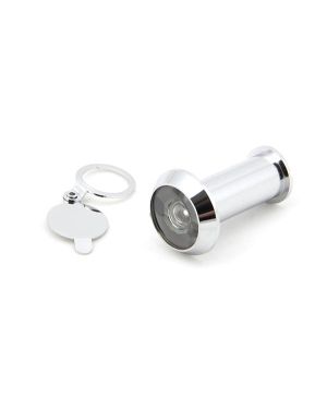Polished Chrome Door Viewer 180° (34-56mm Door)