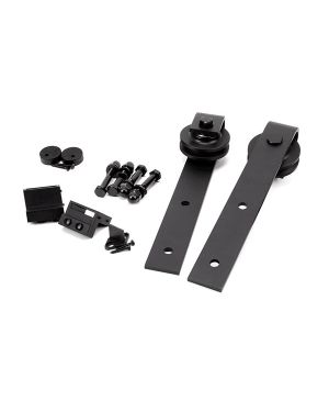 Black Door Hanging Set for Sliding Door Kit