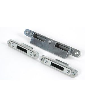 Bright Zinc Plated Espag Keep Set - 44mm Door