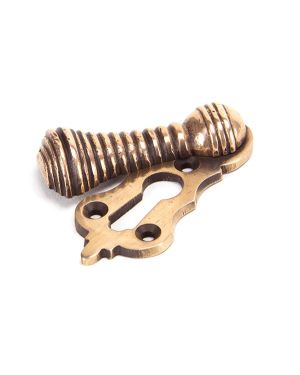 Polished Bronze Beehive Escutcheon