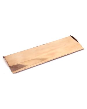 Polished Bronze Large Letter Plate Cover