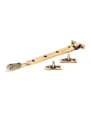 Polished Bronze 8" Reeded Stay