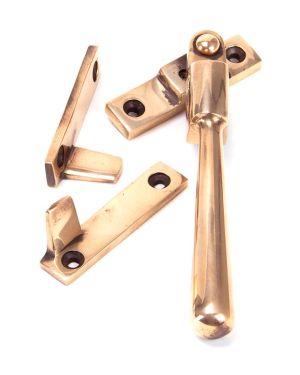 Polished Bronze Night-Vent Locking Newbury Fastener