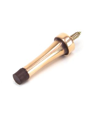 Polished Bronze Projection Door Stop