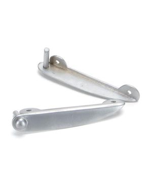 Satin Chrome Large Letter Plate Cover