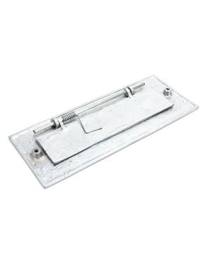 Satin Chrome Small Letter Plate