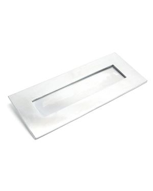 Satin Chrome Small Letter Plate