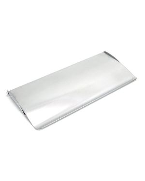 Satin Chrome Small Letter Plate Cover