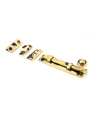 Aged Brass 4" Universal Bolt