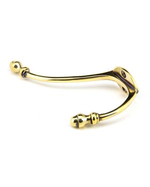 Aged Brass Hat & Coat Hook