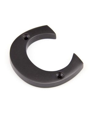 Aged Bronze Letter C