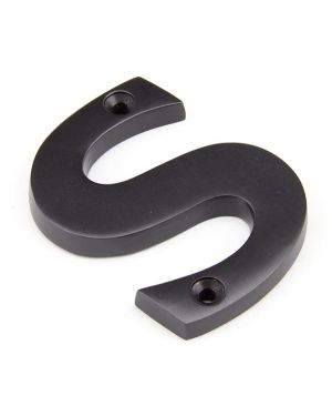 Aged Bronze Letter S