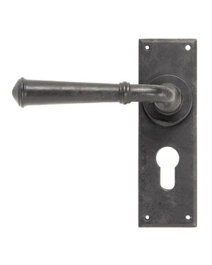 External Beeswax Regency Lever Euro Lock Set