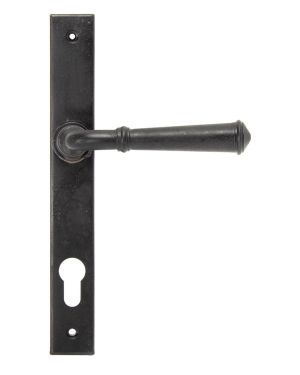External Beeswax Regency Slimline Lever Espag. Lock Set