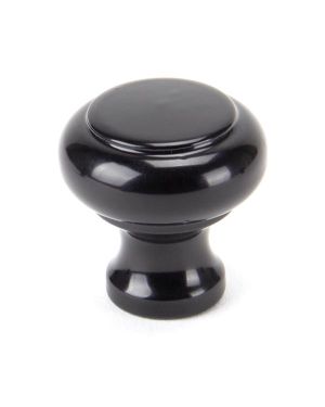 Black Regency Cabinet Knob - Small