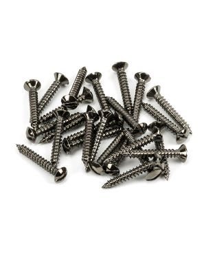 Dark Stainless Steel 6x1" CSK Raised Head Screws (25)