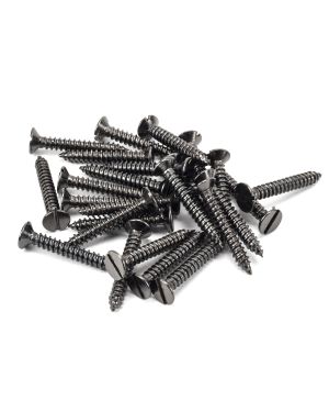 Dark Stainless Steel 8x1¼" Countersunk Screws (25)