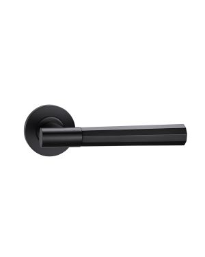 Alexandria Lever Handle Pair - Matt Black