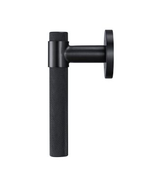 Algiers Lever Handle Pair - Matt Black