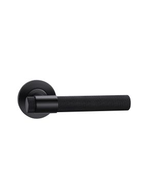 Algiers Lever Handle Pair - Matt Black