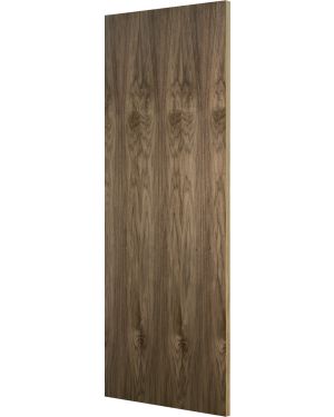 Flush Black Walnut Fire Door (FD30)