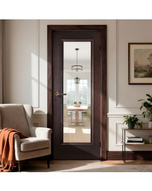 Aster 1-Light Wenge Fire Door (FD30 - Bespoke)