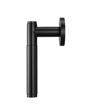 Athena Lever Handle Pair - Satin Black
