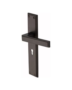 Heritage Brass Atlantis Long Lever Lock Matt Bronze finish