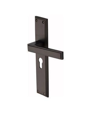 Heritage Brass Atlantis Long Euro Profile Matt Bronze finish