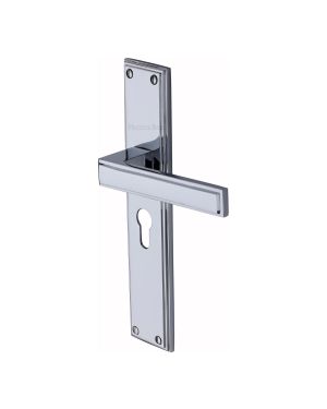 Heritage Brass Atlantis Long Euro Profile Polished Chrome finish