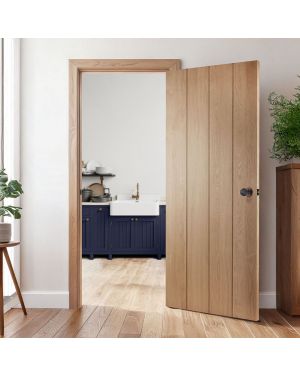 Avon Clear Oak Fire Door (FD30)