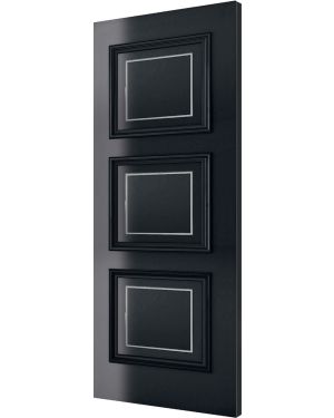 Brillar Black Fire Door (FD30 - Bespoke)