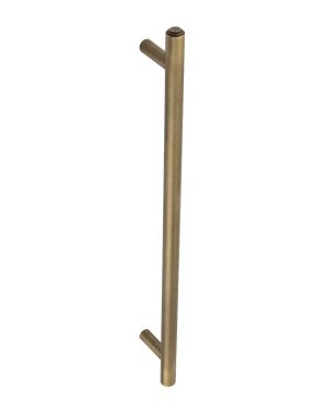 Belgrave Bolt Through Pull Handle - Antique Brass