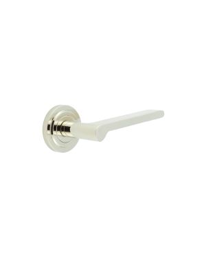 Fitzrovia Lever On Rose - Polished Nickel