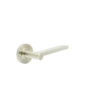 Fitzrovia Lever On Rose - Satin Nickel