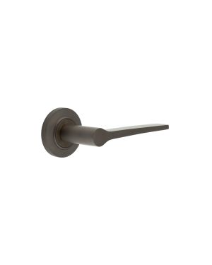 Knightsbridge Lever On Rose - Dark Bronze
