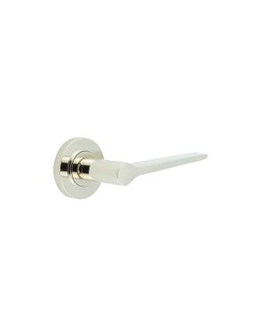 Knightsbridge Lever On Rose - Polished Nickel