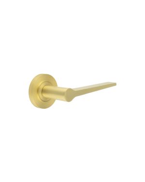 Knightsbridge Lever On Rose - Satin Brass