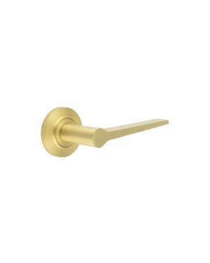 Knightsbridge Lever On Rose - Satin Brass