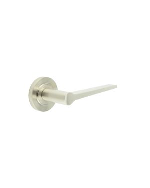 Knightsbridge Lever On Rose - Satin Nickel