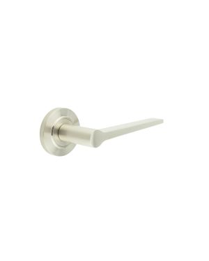 Knightsbridge Lever On Rose - Satin Nickel