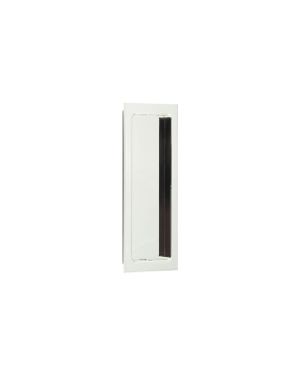 Burlington Sliding Door Rectangular Flush Pull - Polished Nickel